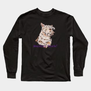 Westies Rock! 2 Long Sleeve T-Shirt